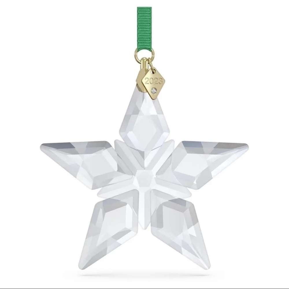 NWT Swarovski Small Crystal 2023 ANNUAL EDITION CHRISTMAS ORNAMENT AUTHENTIC